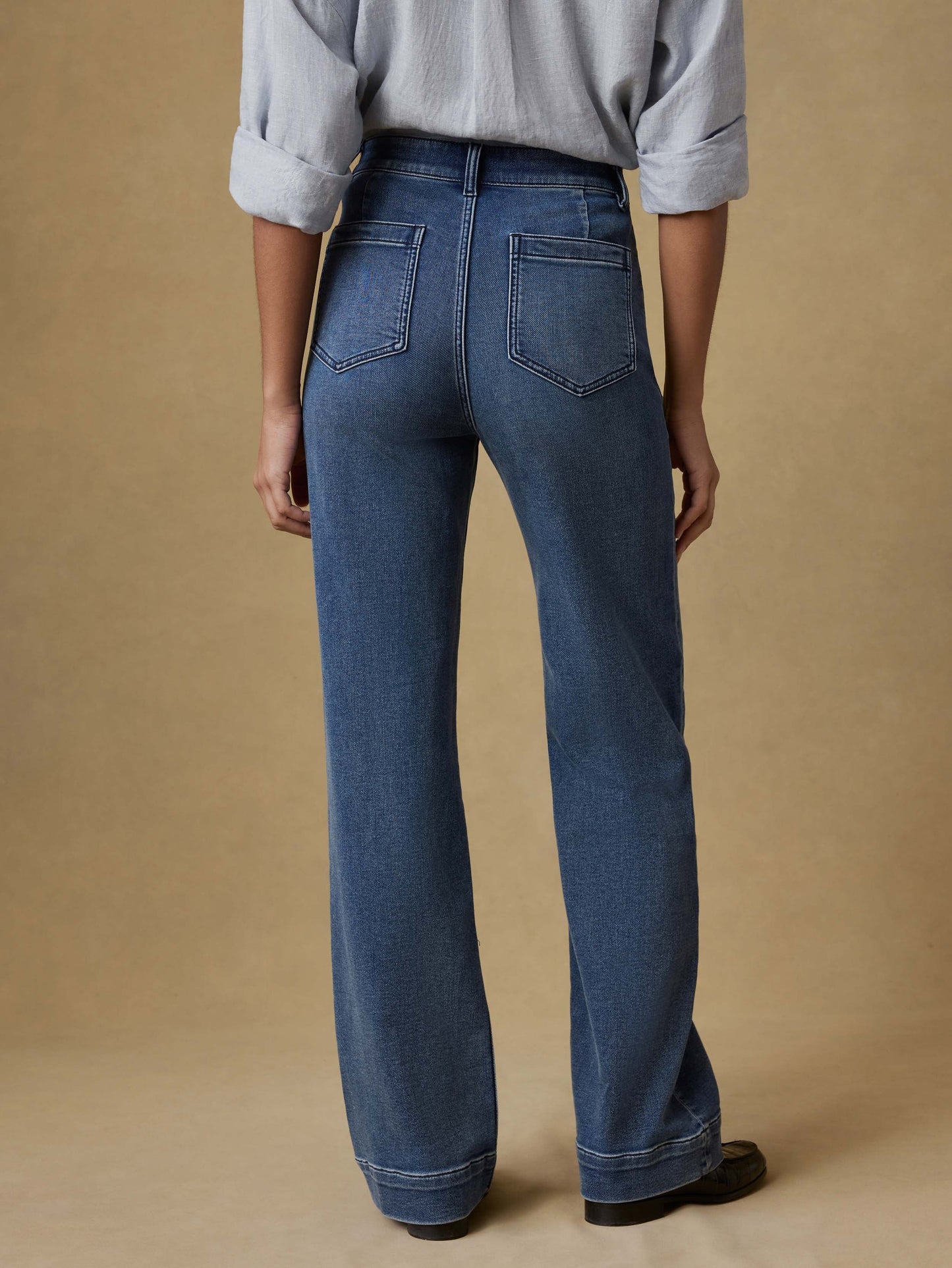 Stretch Terry Patch Pocket Pant - Riverton
