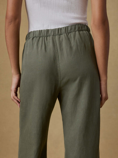 Topanga Drape Pant - Thyme