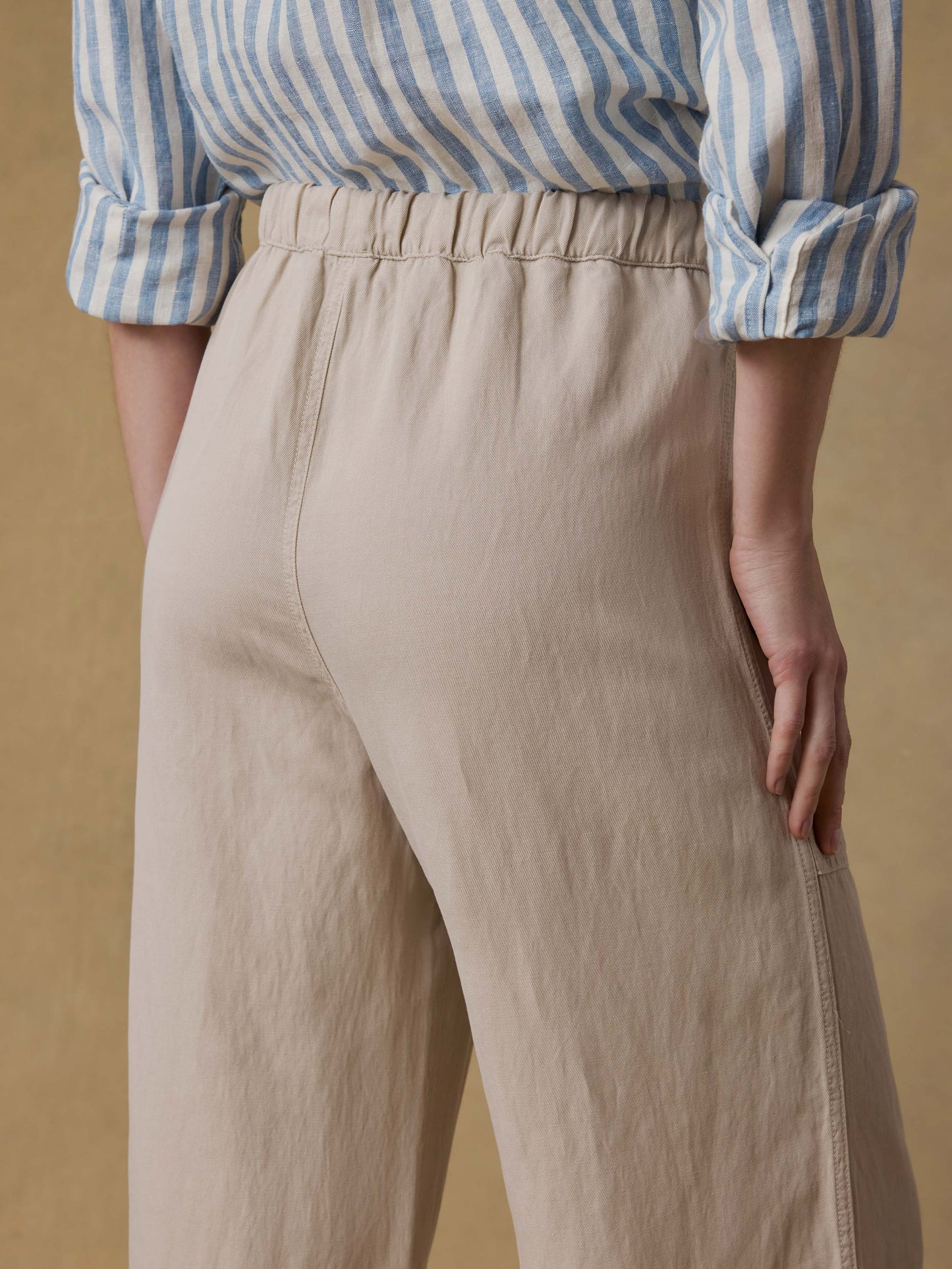 Topanga Drape Pant - Wheaten
