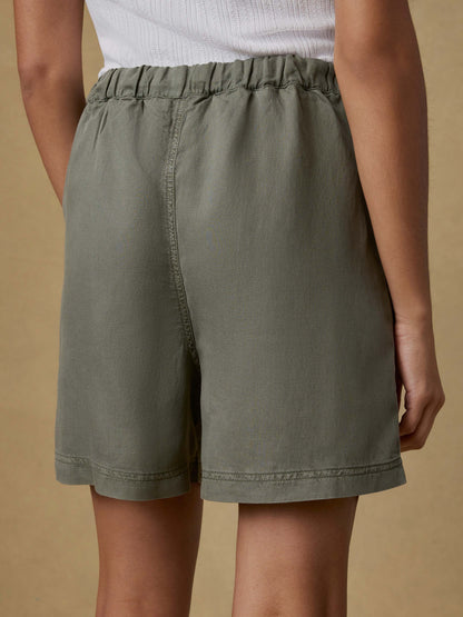 Topanga Drape Short - Thyme