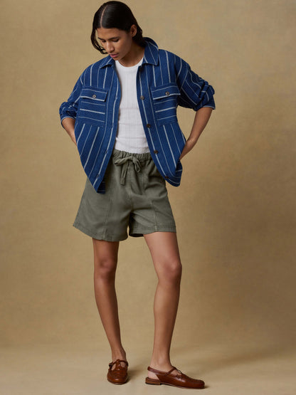 Topanga Drape Short - Thyme