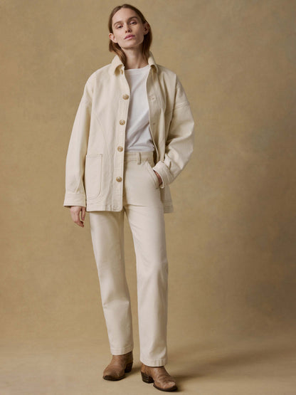 Sunwashed Canvas Dockside Pant - Sea Salt