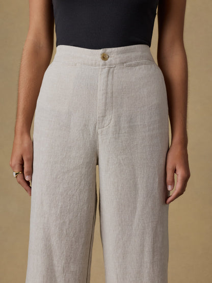 Sun Strider Linen Pant - Flax