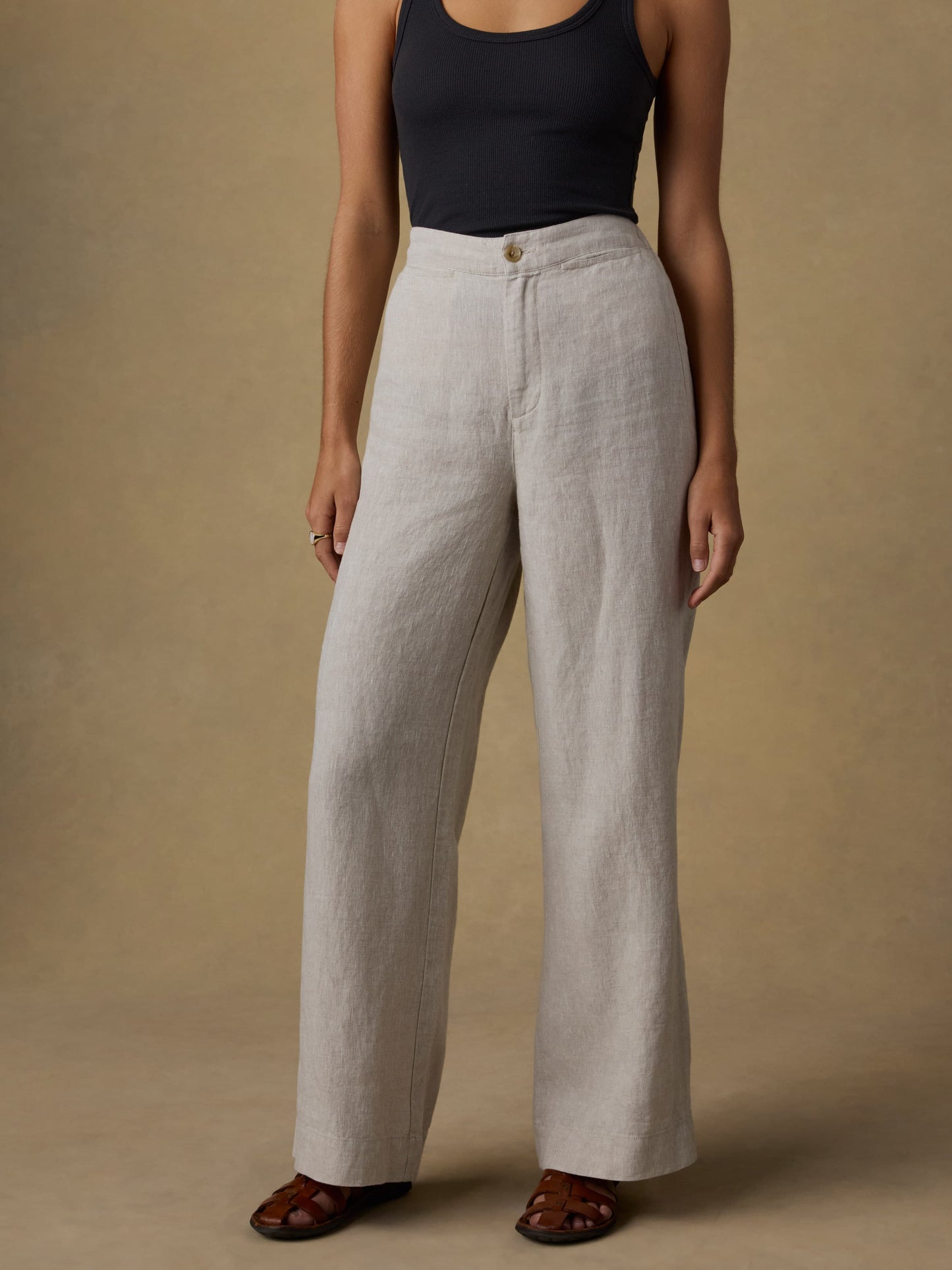 Sun Strider Linen Pant - Flax