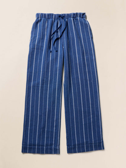Laidback Island Tide Pant - Indigo Drift Stripe