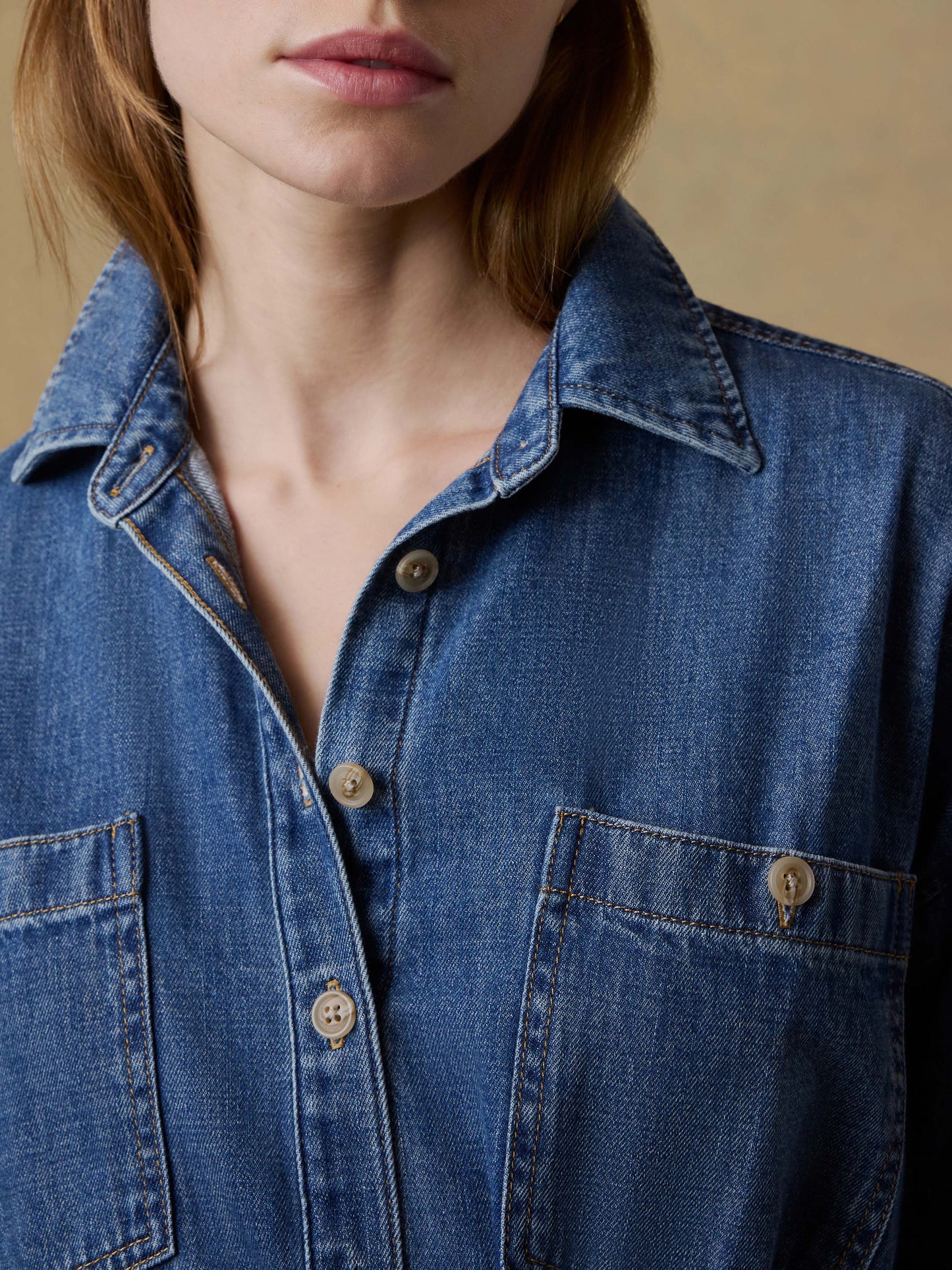 Sunfair Denim Cleo Shirtdress - Beacon Hill Wash