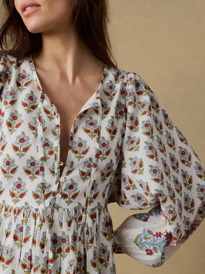 Suki Dress - Antique Bouquet