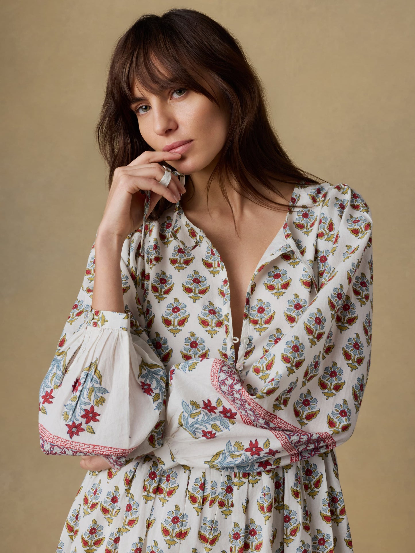 Suki Dress - Antique Bouquet