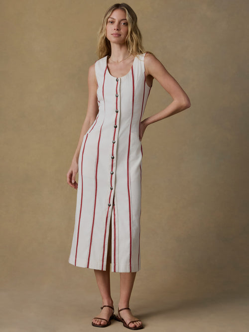 Tideweave Malibu Dress - Northbay Stripe