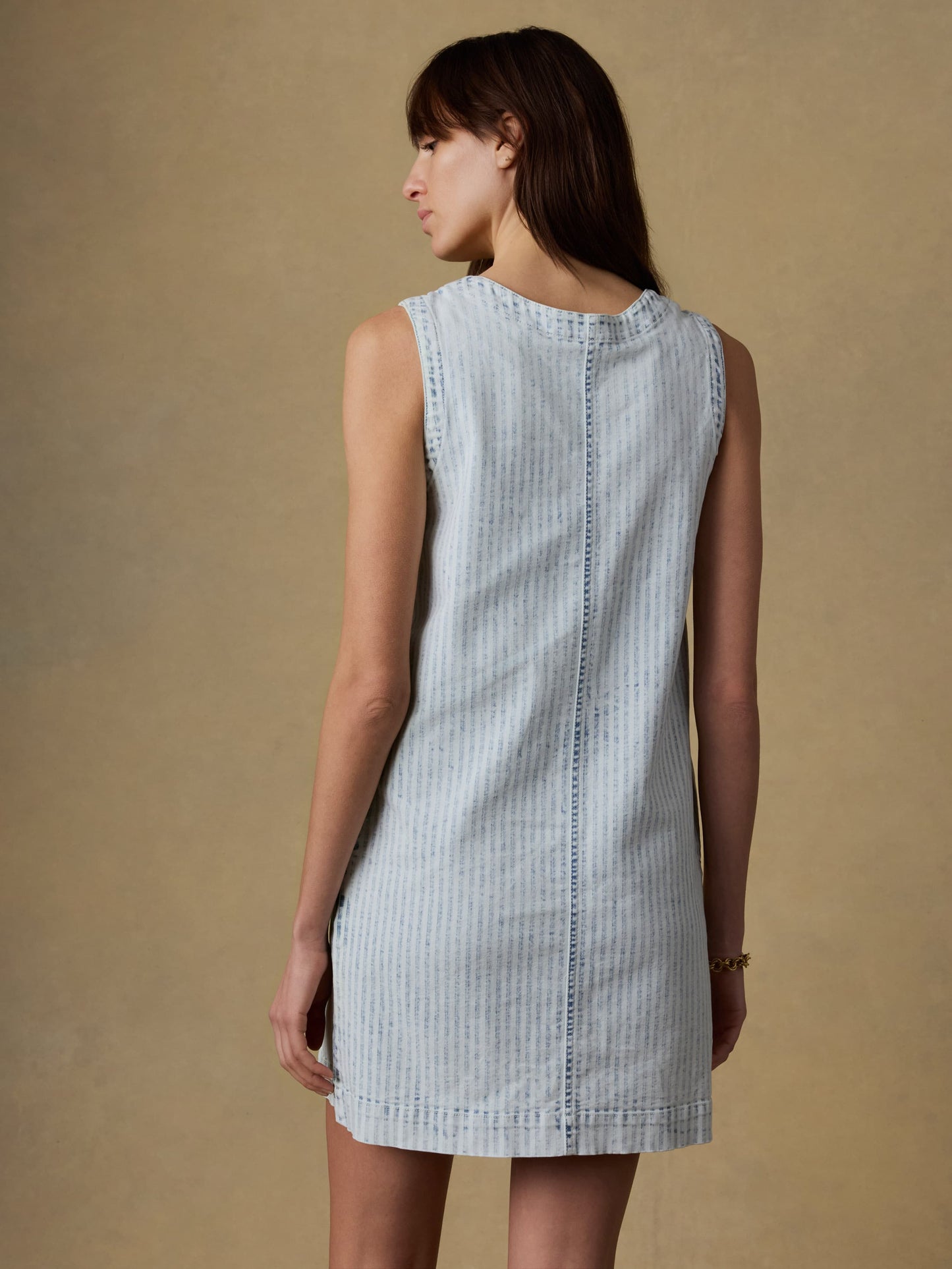 Topsail Denim Malibu Dress - Breakwater Stripe