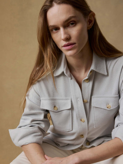 Legend™ Sweater Overshirt - Rain Cloud Twill