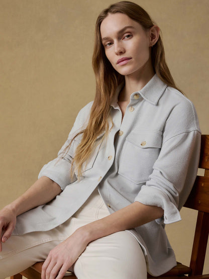 Legend™ Sweater Overshirt - Rain Cloud Twill