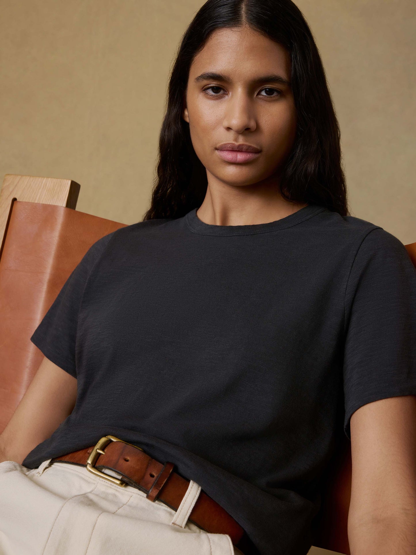 Sunwashed Regenerative Tee - Washed Black