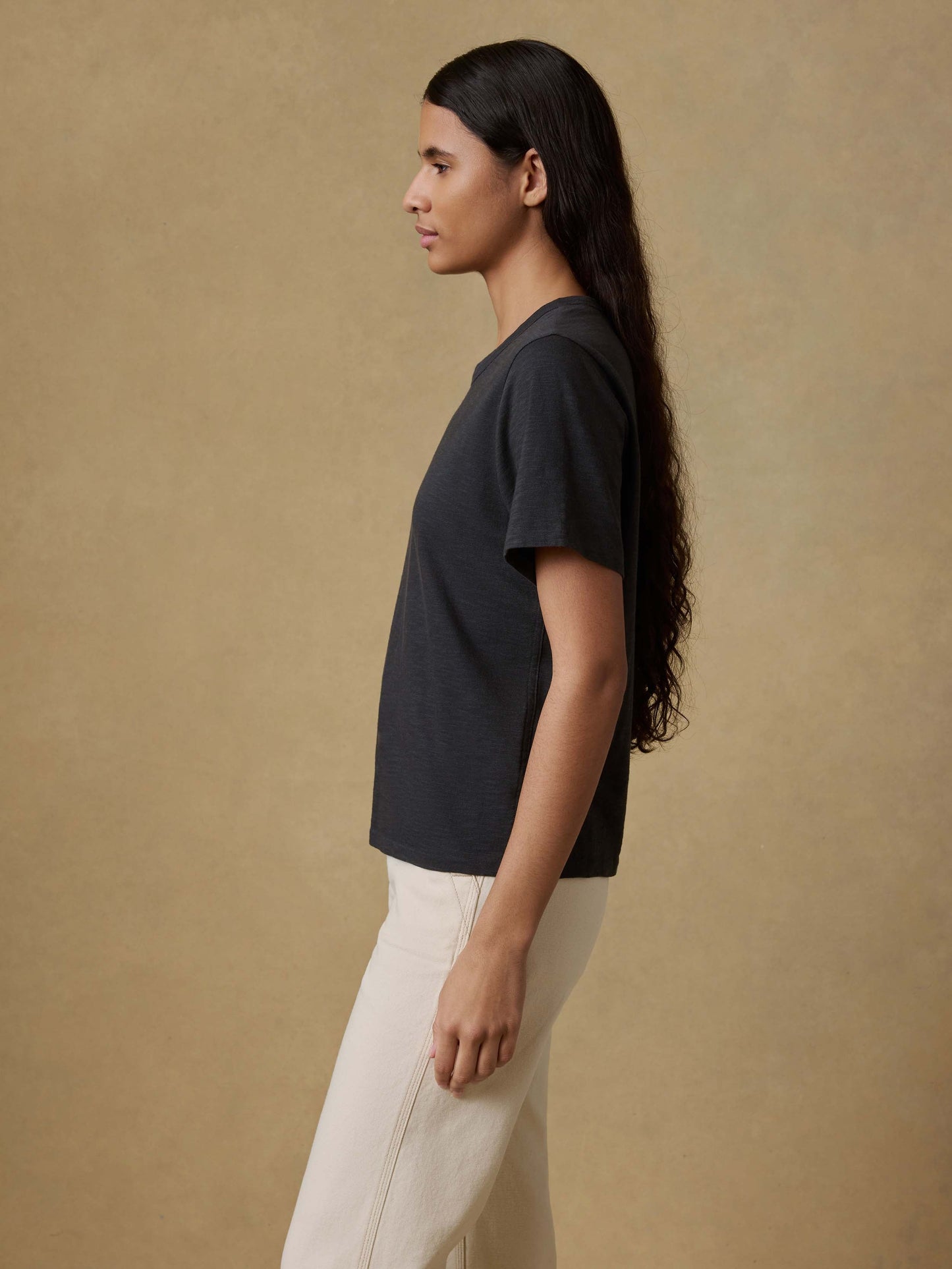 Sunwashed Regenerative Tee - Washed Black