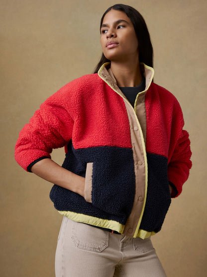 Fireside Fleece Jacket - Campfire Sunset