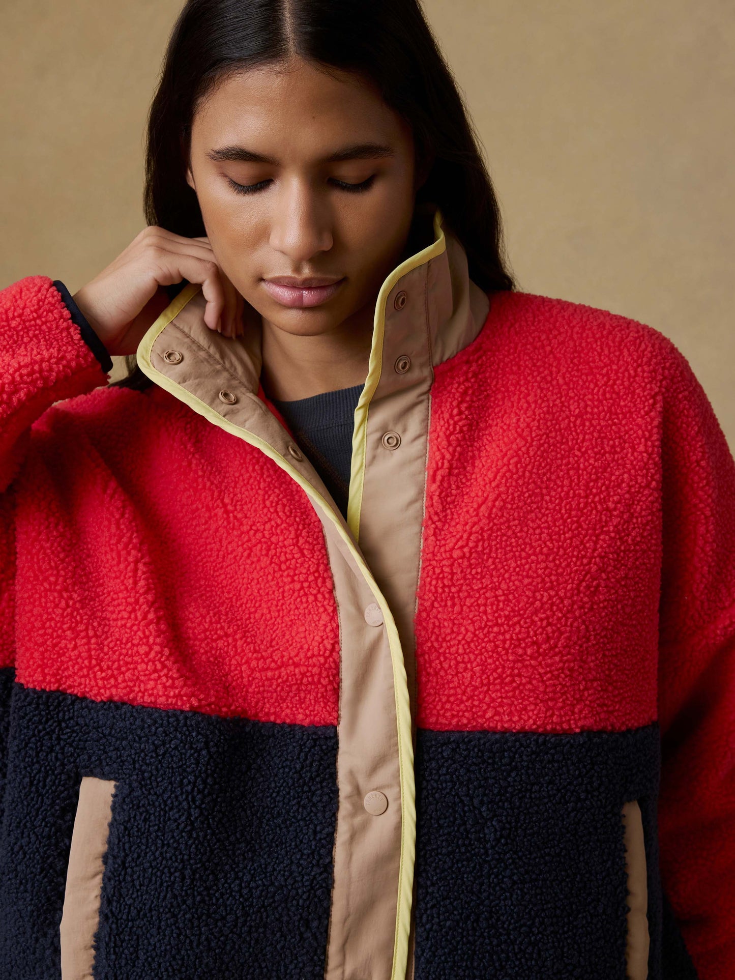 Fireside Fleece Jacket - Campfire Sunset