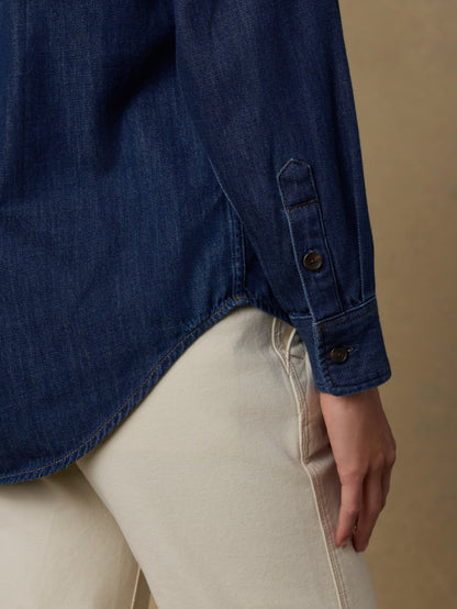 Sunfair Denim Shirt - Dark Sea Wash