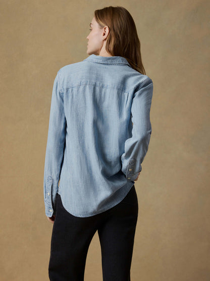 Tried & True Chambray Classic Shirt - Mid Wash