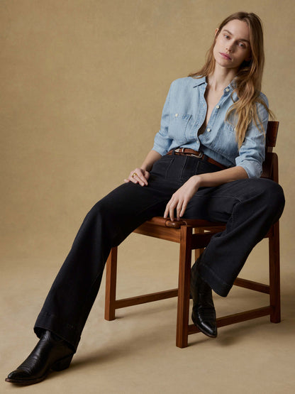 Tried & True Chambray Classic Shirt - Mid Wash