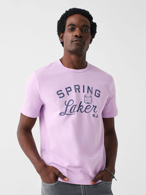 Spring Laker Short-Sleeve Crew Lakers T-Shirt - Faded Lilac