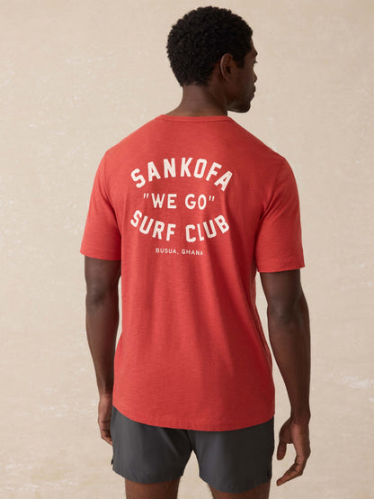 Surf Ghana Short-Sleeve Logo Graphic Tee - Cavern Clay