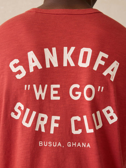 Surf Ghana Short-Sleeve Logo Graphic Tee - Cavern Clay