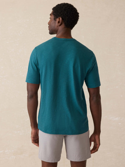 Surf Ghana Short-Sleeve Shaping House Graphic Tee - Agona Green