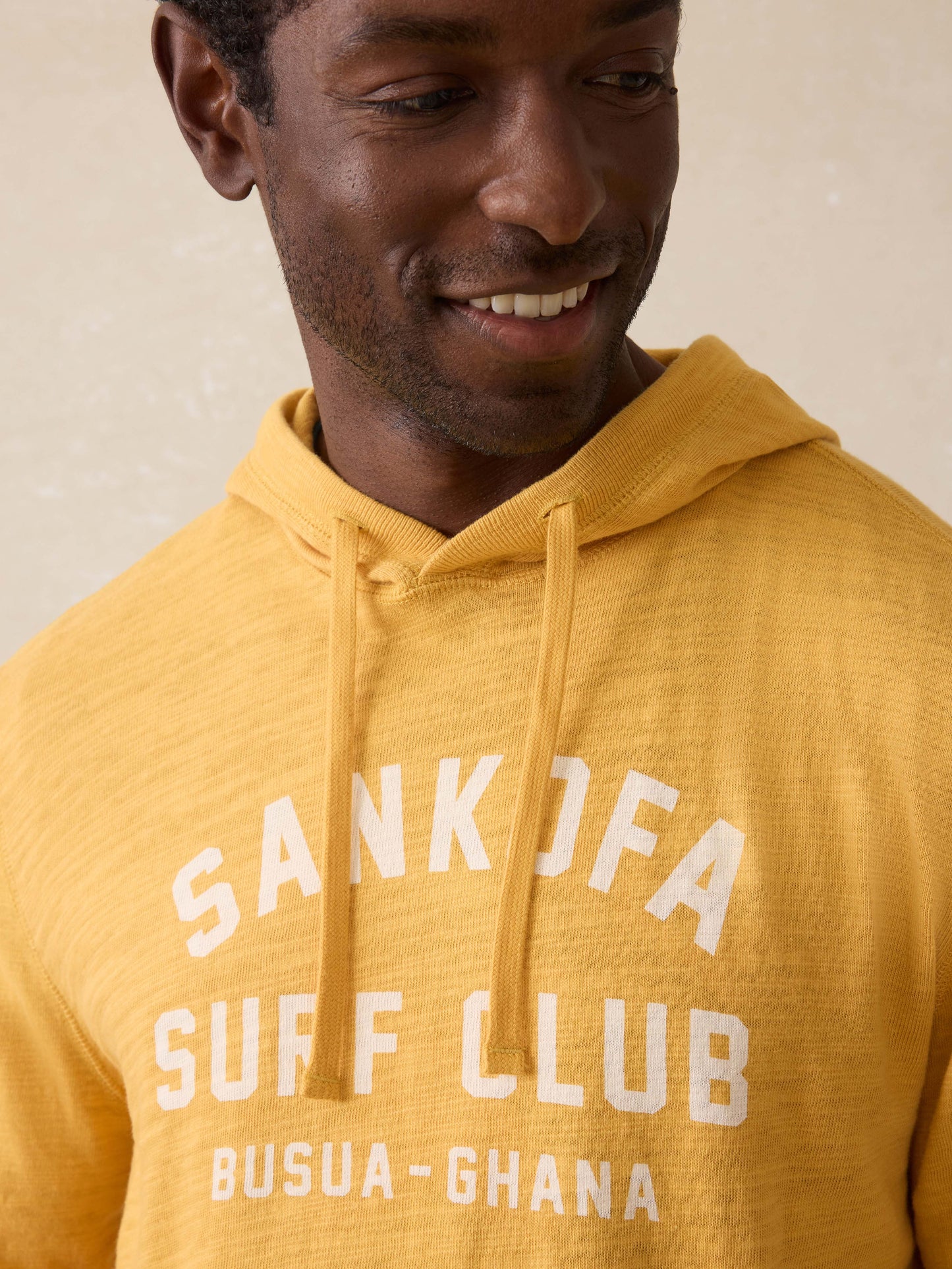Surf Ghana Sunwashed Organic Hoodie - Tuscan Sun