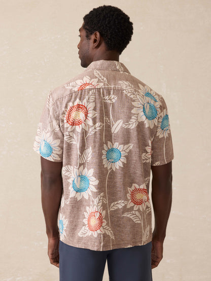 Short-Sleeve Breeze Camp Shirt - Sunseeker Blossom