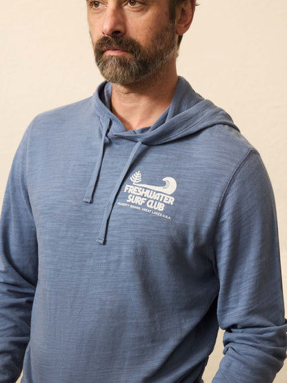 Sunwashed Organic Graphic Hoodie - Dusk