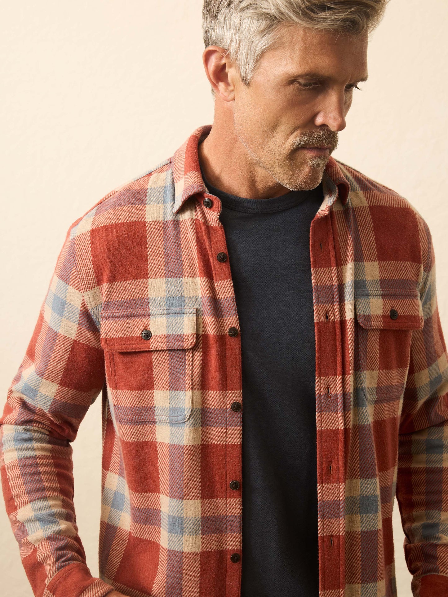 Legend™ Sweater Shirt - Copper Falls Plaid