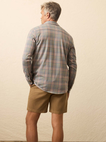 Legend™ Sweater Shirt - Forest Rose Plaid