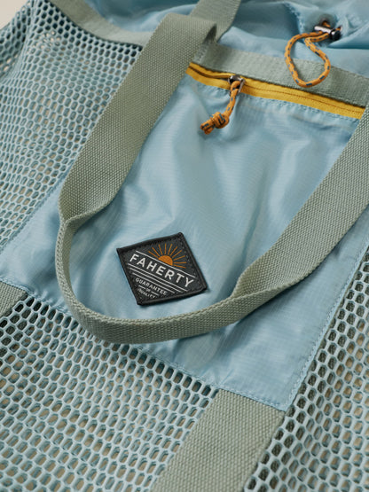 Shorelite Mesh Tote - Seafoam