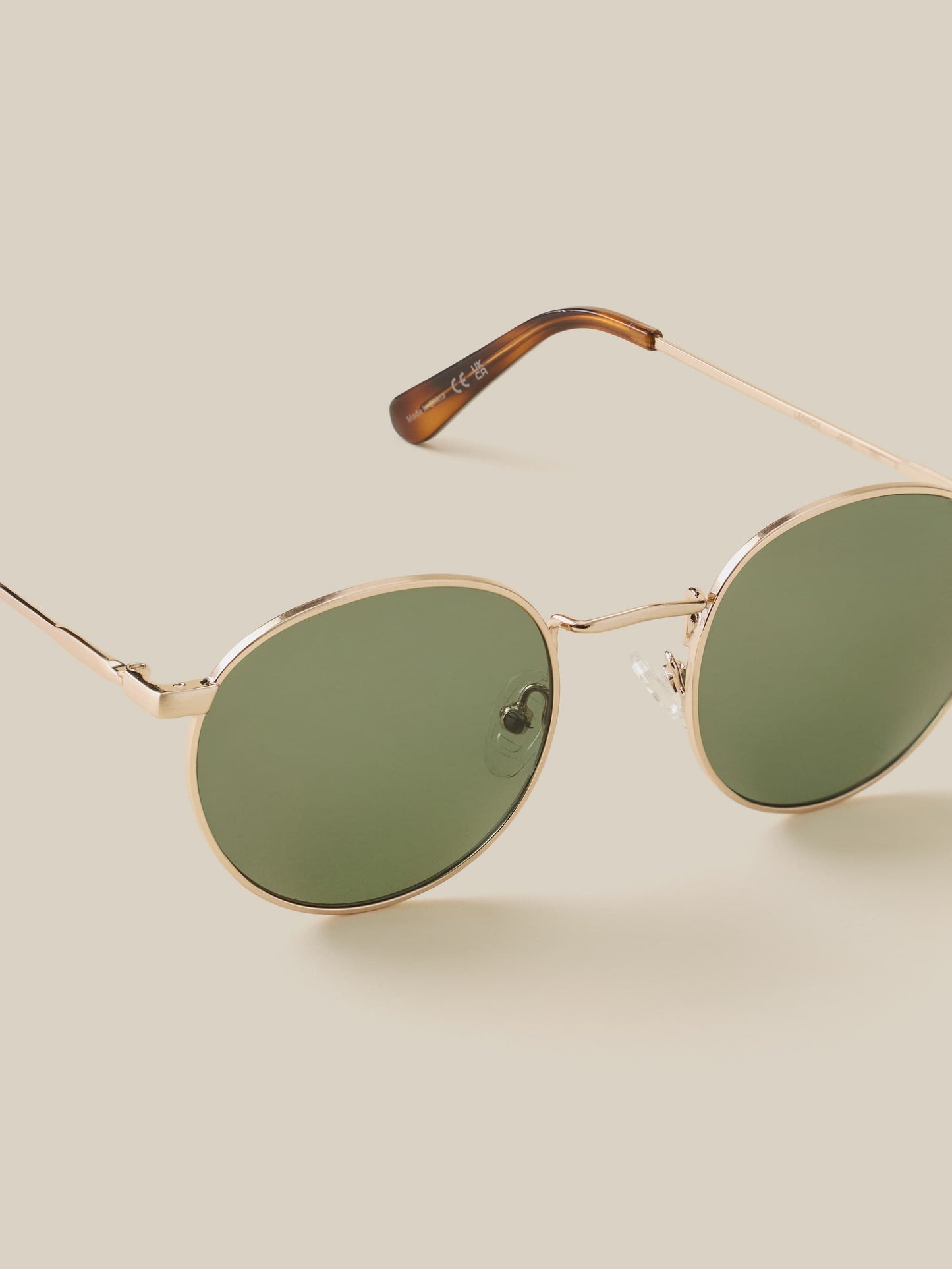 Lennox Sunglasses - Brushed Gold