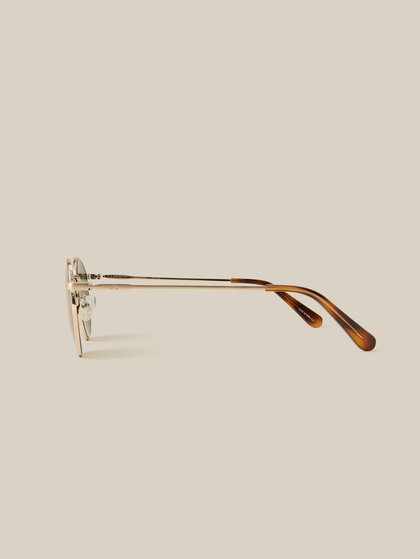 Lennox Sunglasses - Brushed Gold
