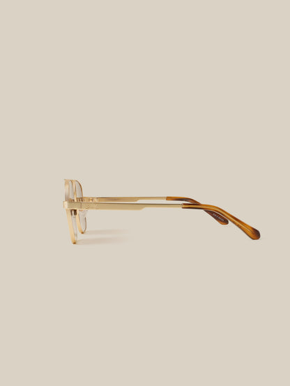 Waverly Sunglasses - Satin Gold