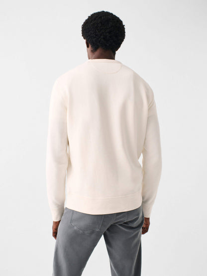 Martha's Vineyard Long-Sleeve Terry Crewneck - Solar White