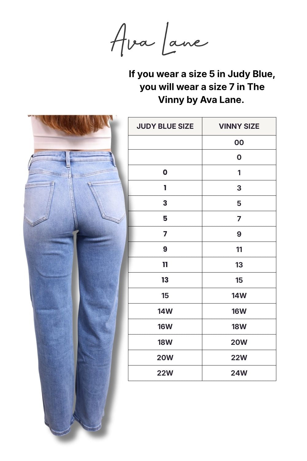 The Vinny High-Rise Tummy Control Vintage Light Blue Wide Leg Jeans