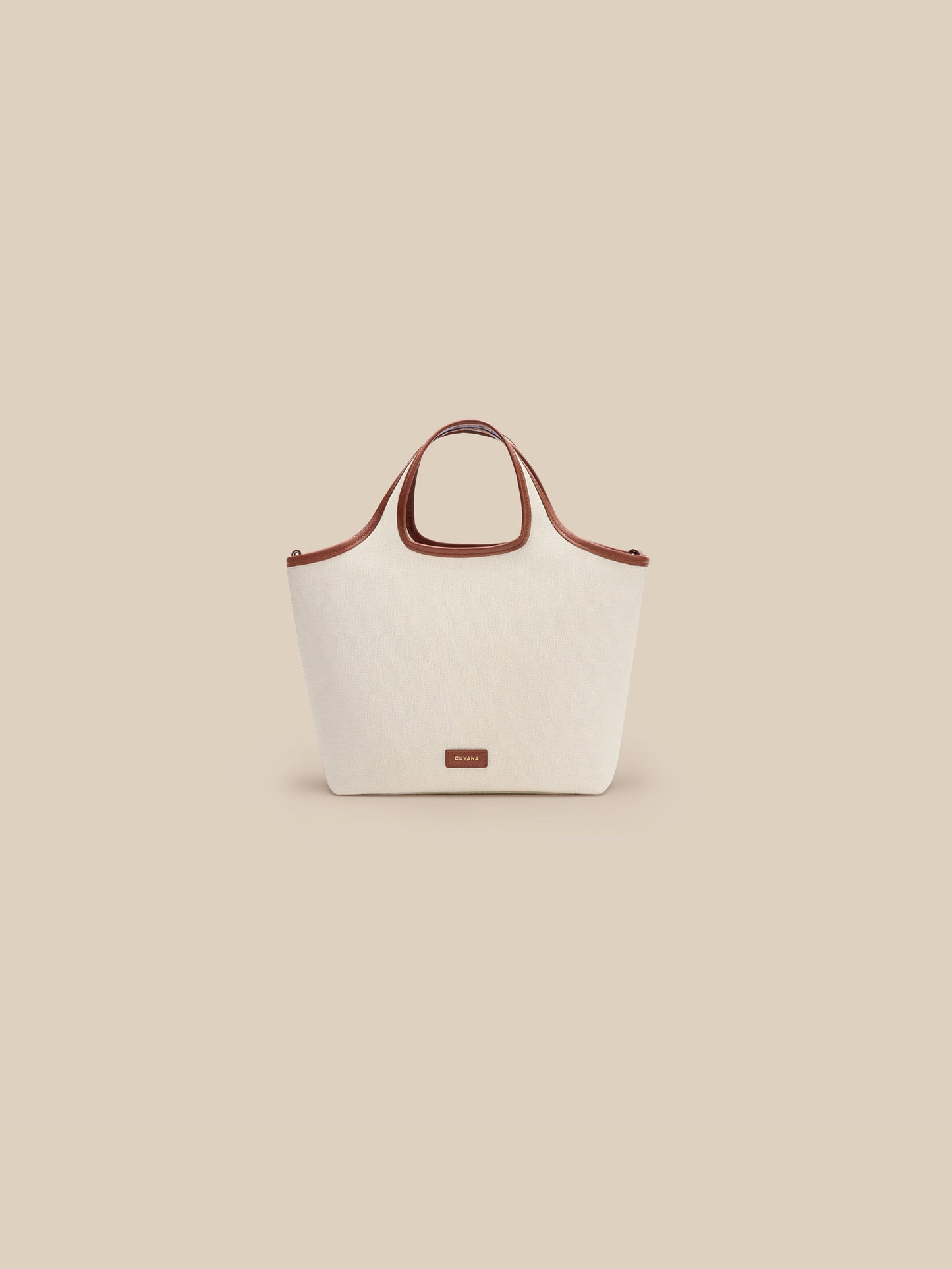 Cuyana For Faherty Canvas Mini System Tote - Natural