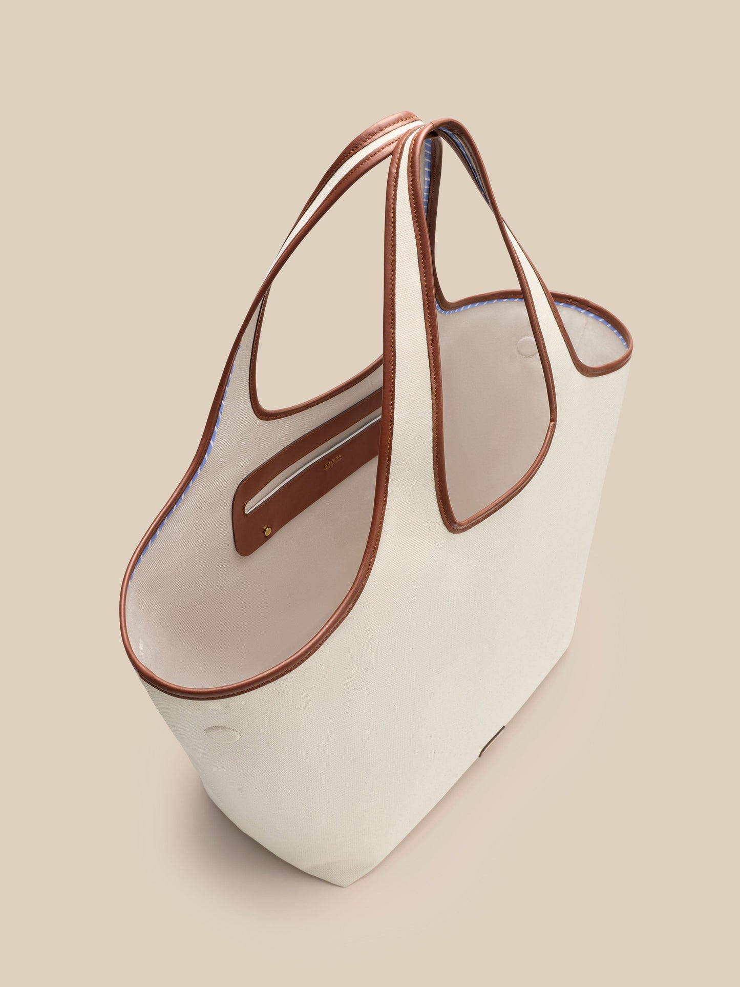 Cuyana For Faherty Oversized Canvas System Tote - Natural