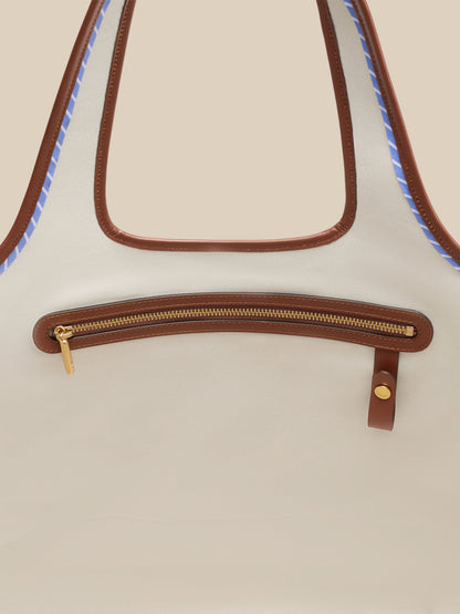 Cuyana For Faherty Oversized Canvas System Tote - Natural