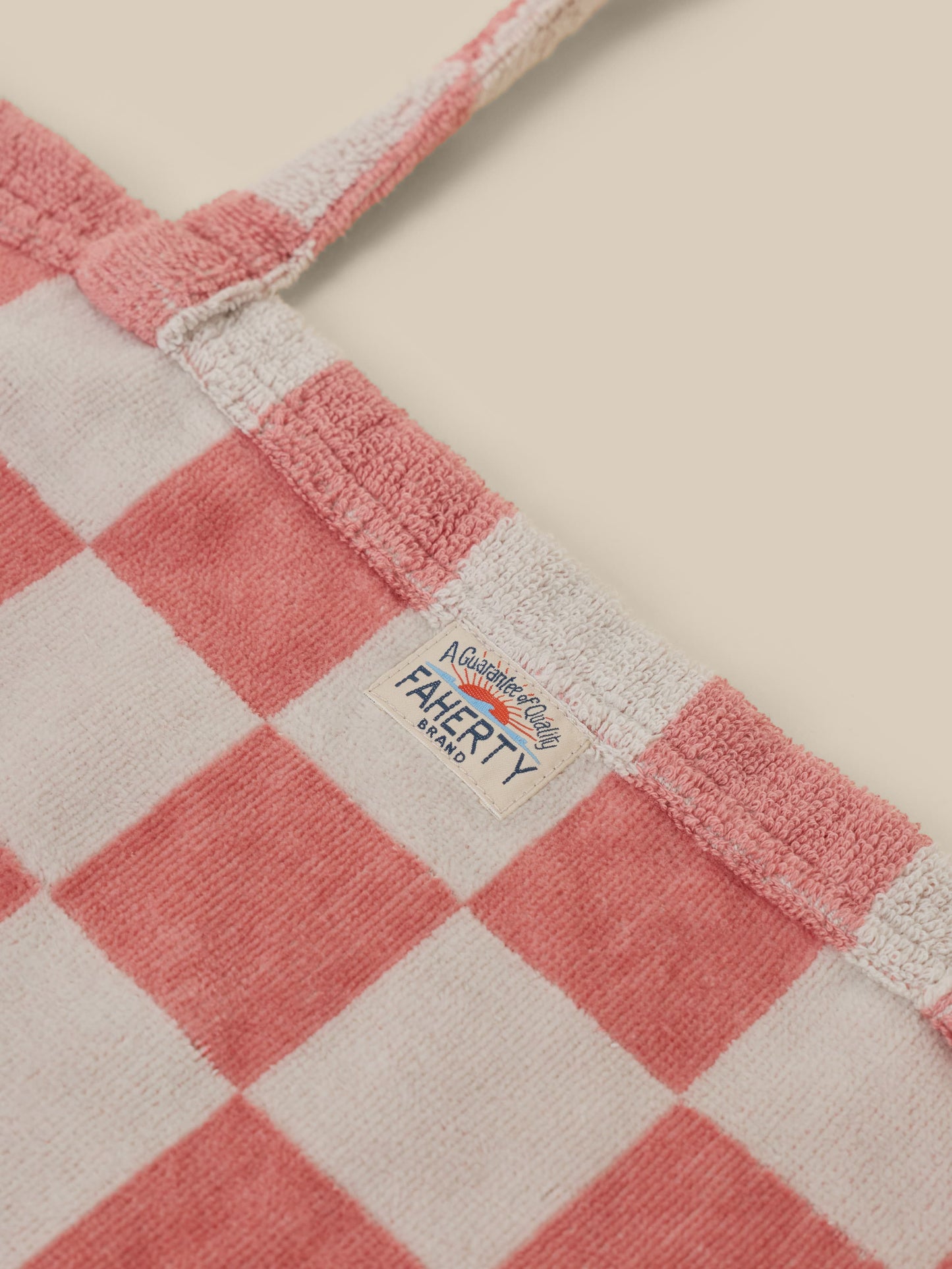 Cabana Towel Terry Tote - Red Shell Buffalo