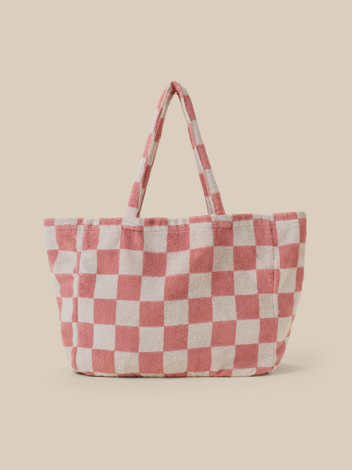 Cabana Towel Terry Tote - Red Shell Buffalo