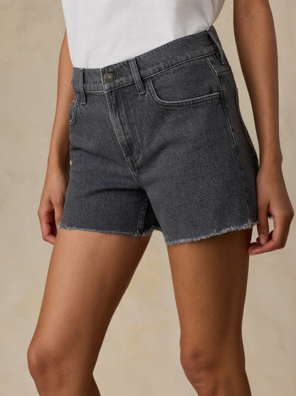 Sundrift Denim Short - Washed Black
