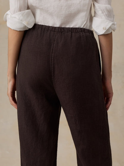 Laidback Linen Pant - Demitasse