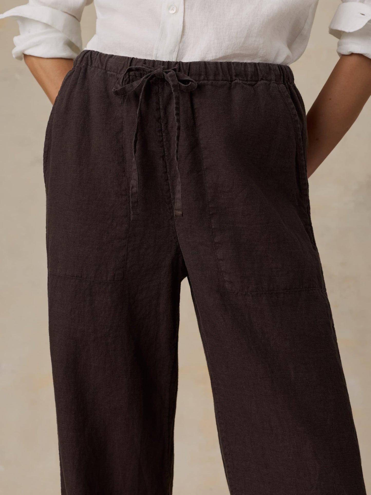 Laidback Linen Pant - Demitasse
