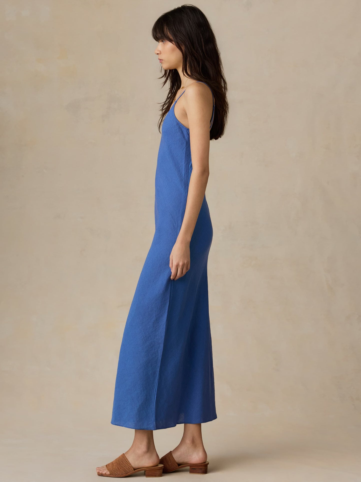 Mia Slip Dress - Paradise Blue