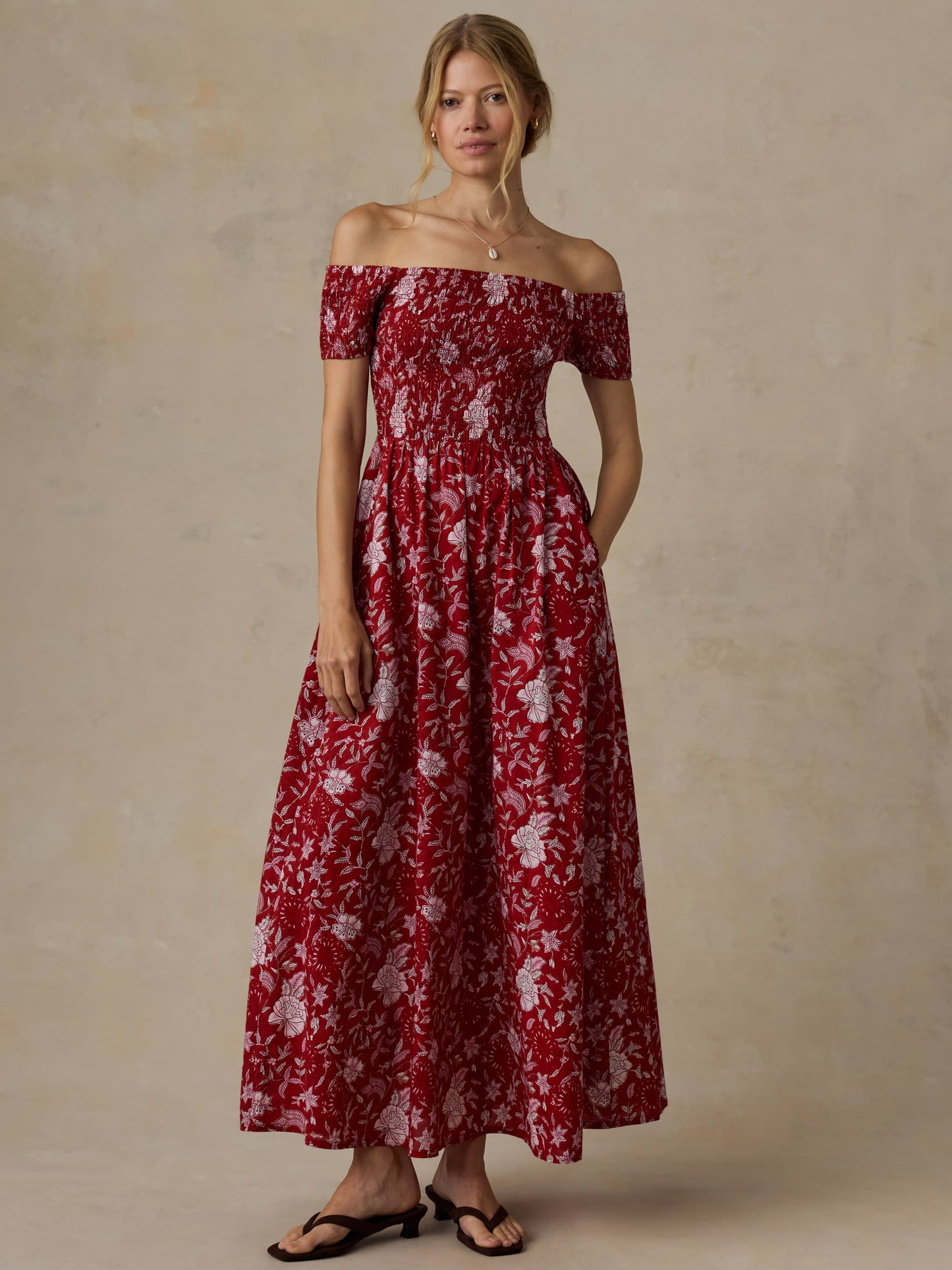 Voile Sundance Dress - Garden Whispers
