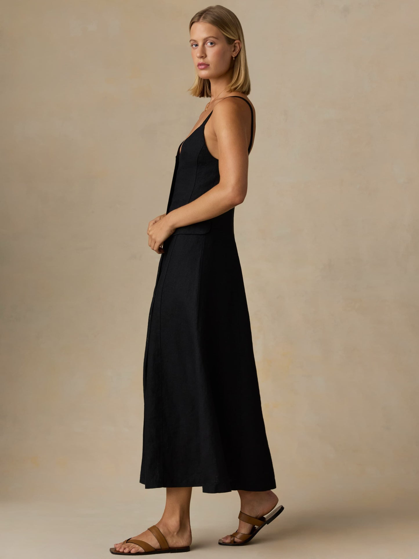 Sun Strider Milo Dress - Black