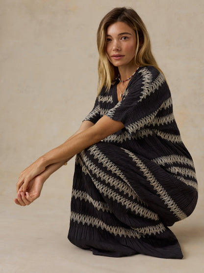 Selene Maxi Dress - Washed Black